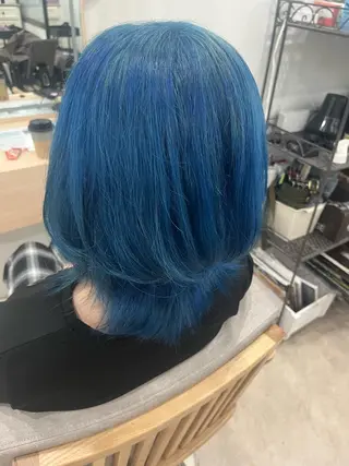 ミディアム カラー Little福岡 ‪🌱‬ AIのヘアスタイル