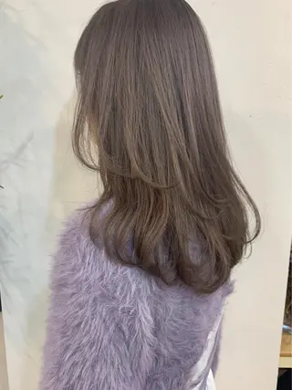ロング カラー レイヤーカット ✨️進藤ひかりのヘアスタイル