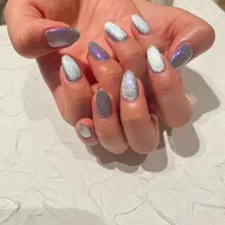 ネイル 四之宮 百花のネイルデザイン