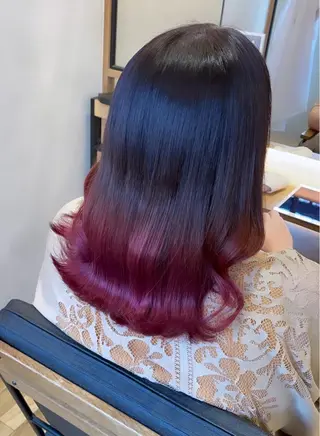 カラー かとう ななね 🪷⸝꙳.⋆のヘアスタイル
