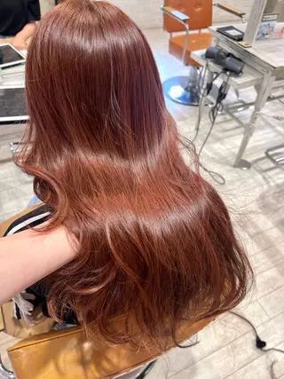 ロング カラー ヘアアレンジ レイヤーカット ✨️進藤ひかりのヘアスタイル