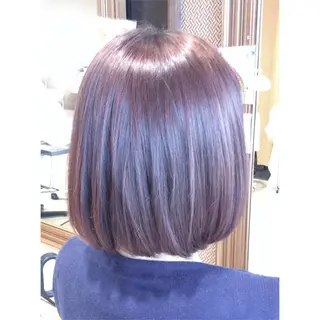 ショート カラー KIZU 髪質改善 オカルト怪談のヘアスタイル