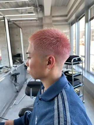 ショート カラー メンズ 🔥メンズ/パーマ 🔥表参道/谷のヘアスタイル