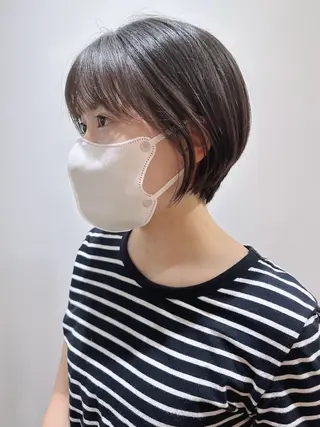 ショート モリオフロムロンドン原宿本店所属・ショート/ボブ/ハイ トーン/Nanahaのヘアスタイル