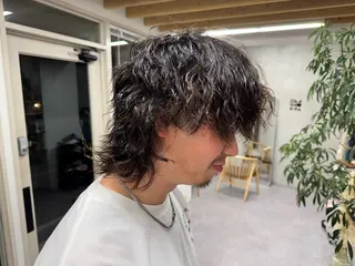 パーマ 艶レイヤー🍊 加藤隆也のヘアスタイル