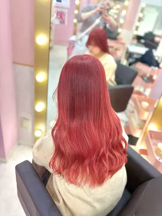 ロング カラー アイドル級girly 🎀Ramu🎀のヘアスタイル