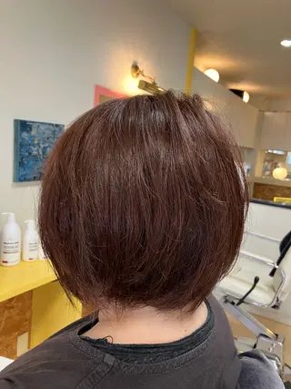 ショート カラー 横田 尚登のヘアスタイル