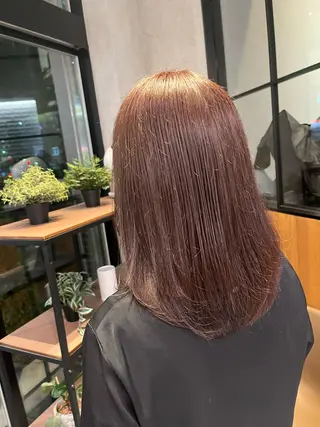 ミディアム カラー yuuri🎀/大宮 /韓国ヘア/レイヤーのヘアスタイル