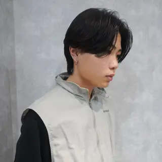 ミディアム パーマ メンズ 🔹YUTA🔹 メンズパーマのヘアスタイル