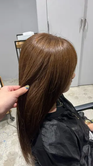 ロング カラー 菅野 紗弥のヘアスタイル