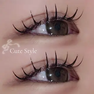 マツエク・マツパ ahu 聖莉菜のマツエク・マツパデザイン