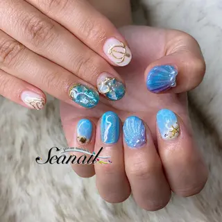 ネイル 小尾 栞のネイルデザイン