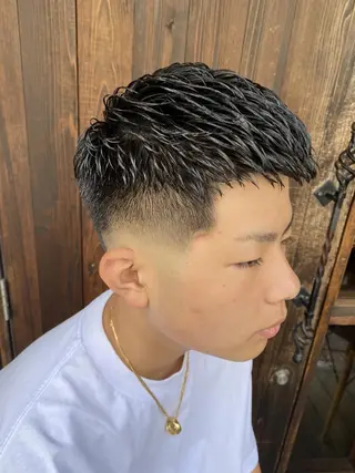 メンズ 早稲田/メンズ専門 /フェード/葛西裕季のヘアスタイル