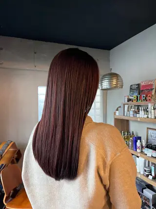 ロング カラー BLESS所属・sawahata mariaのヘアスタイル
