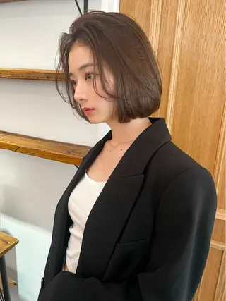 ショート MAKES表参道所属・小野里 樹のヘアスタイル