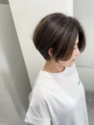 ショート カラー 🌟ショートヘア特化 清水力也🌟のヘアスタイル