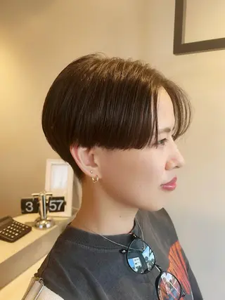 ショート 吉永 美里のヘアスタイル