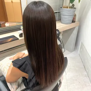 ロング カットカラー縮毛矯正 募集／Otohaのヘアスタイル