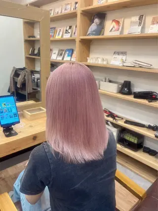 ミディアム カラー ROIS渋谷【ロイス】所属・高橋大樹/グレージュ /ベージュ/美髪のヘアスタイル