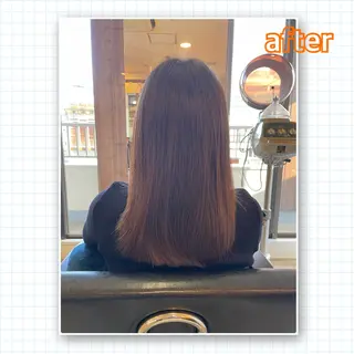 セミロング アミーベル🧸🧡 井口店✂️しおりのヘアスタイル