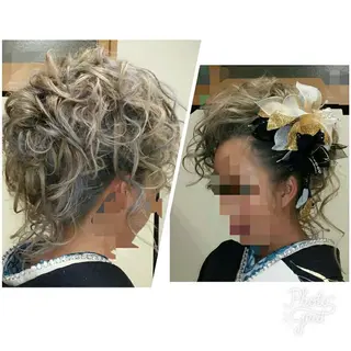 ヘアアレンジ vi viのヘアスタイル