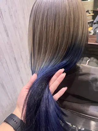 ロング axy 新宿本店所属・🐾カラーモデル募集 中🐈‍⬛藤川 千誉のヘアスタイル