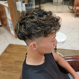 パーマ 中川 秀明のヘアスタイル