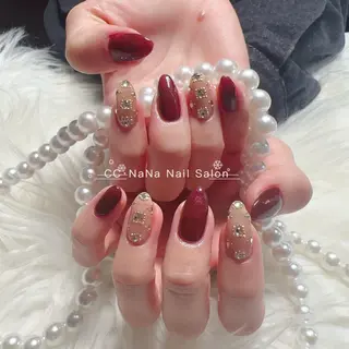ネイル 💎CC・NaNa 韓国風ネイル🌙Cのネイルデザイン