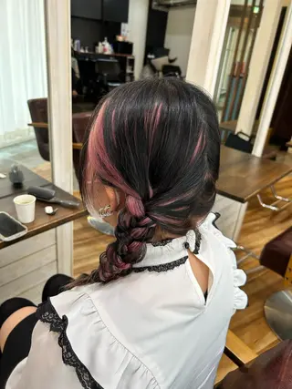 ロング カラー ヘアアレンジ PARU HAIR SALON所属・似合わせ特化美容師 ✂︎PINAのヘアスタイル