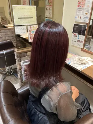 ミディアム カラー 太田陽葉里/ パーマモデル募集中のヘアスタイル
