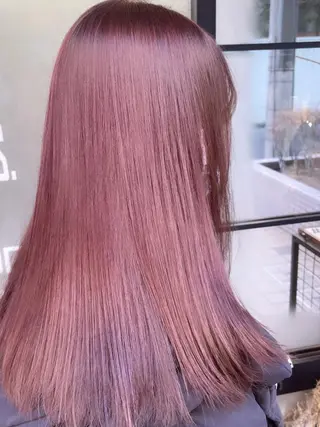 ミディアム カラー パーマ マツエク・マツパ ネイル アイブロウ yelm ［official］のヘアスタイル