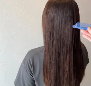 セミロング 希優🌺ソムリエ /ブリーチ/カットのヘアスタイル