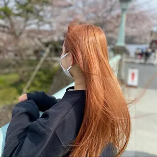 ロング カラー メンズ 浅草個室/髪質改善 🫧ちえ🫧のヘアスタイル