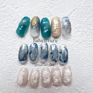 ネイル haha@ ruruのネイルデザイン