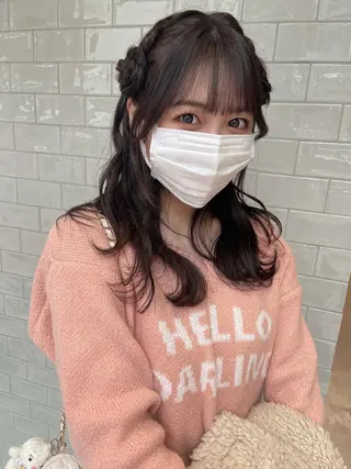 ミディアム ヘアアレンジ 【ドルオタ美容師】 しょーごのヘアスタイル