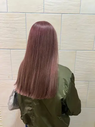 ロング カラー 新規モデル🦋 千田りえのヘアスタイル