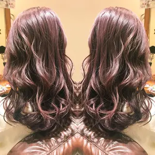 ロング カラー ヘアアレンジ シールエクステ⭐️ オオミタクヤのヘアスタイル