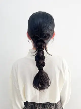 ロング ヘアセットサロン /上坪愛美のヘアスタイル