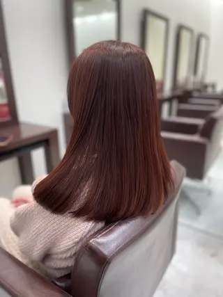 ミディアム カラー TAYA千葉そごう店所属・【千葉駅南口歩1分】 MAKAのヘアスタイル