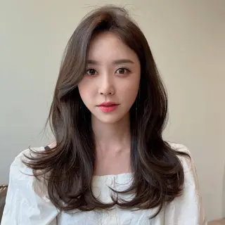 セミロング 🌈カラーとエクステ 🌟エクステのヘアスタイル
