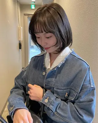 ミディアム レイヤー/ブリーチ ♥️【木坂 桃歌】のヘアスタイル