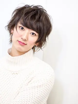 ショート カラー オーナースタイリスト 佐藤のヘアスタイル