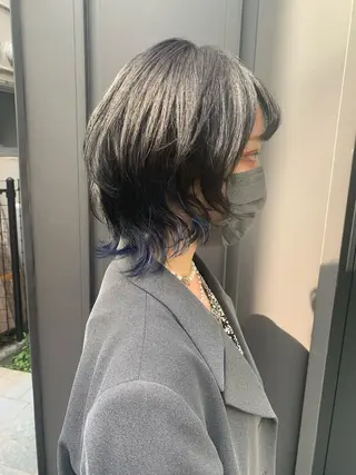 ショート カラー レイヤーカット/艶髪 ✨💭KIRARIのヘアスタイル