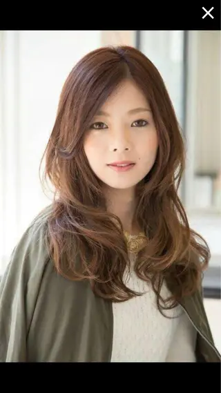 ロング カラー パーマ 髪質改善/美髪矯正 マネージャー福永のヘアスタイル