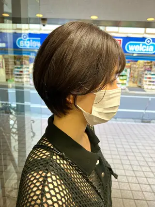 ショート カラー 小笠原 悠斗のヘアスタイル