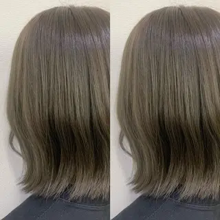 ミディアム ブリーチ無しカラー✨ 美鈴のヘアスタイル