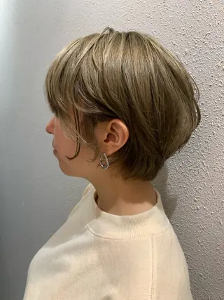 ショート カラー ✨美髪🫧ツヤ髪 Miyakaのヘアスタイル