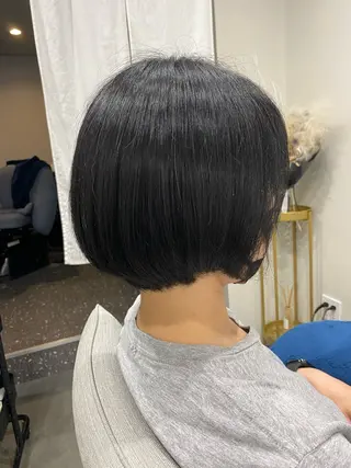 ショート 【coco.】hair所属・カジカワサキ/髪質 改善/クロスパーマのヘアスタイル