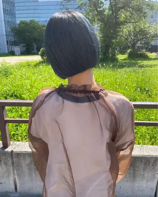 ショート ボブ／パーマ指名 No. 1🍃れんとのヘアスタイル