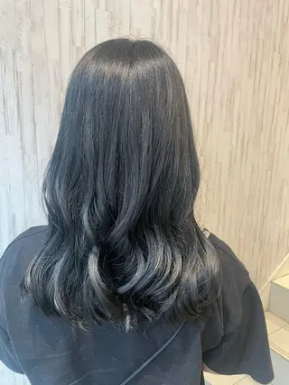 セミロング カラー EARTH 山﨑龍馬のヘアスタイル